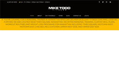 Desktop Screenshot of miketoddfitness.com